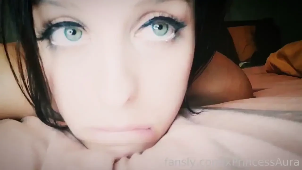 Watch my pretty little mouth and eyes during an intense orgasm in my 