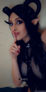 Fyp succubus costume cosplay devil demon brat princess latex part 35