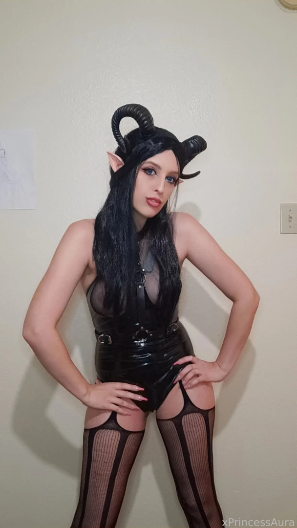 Fyp succubus costume cosplay devil demon brat princess latex part 48 