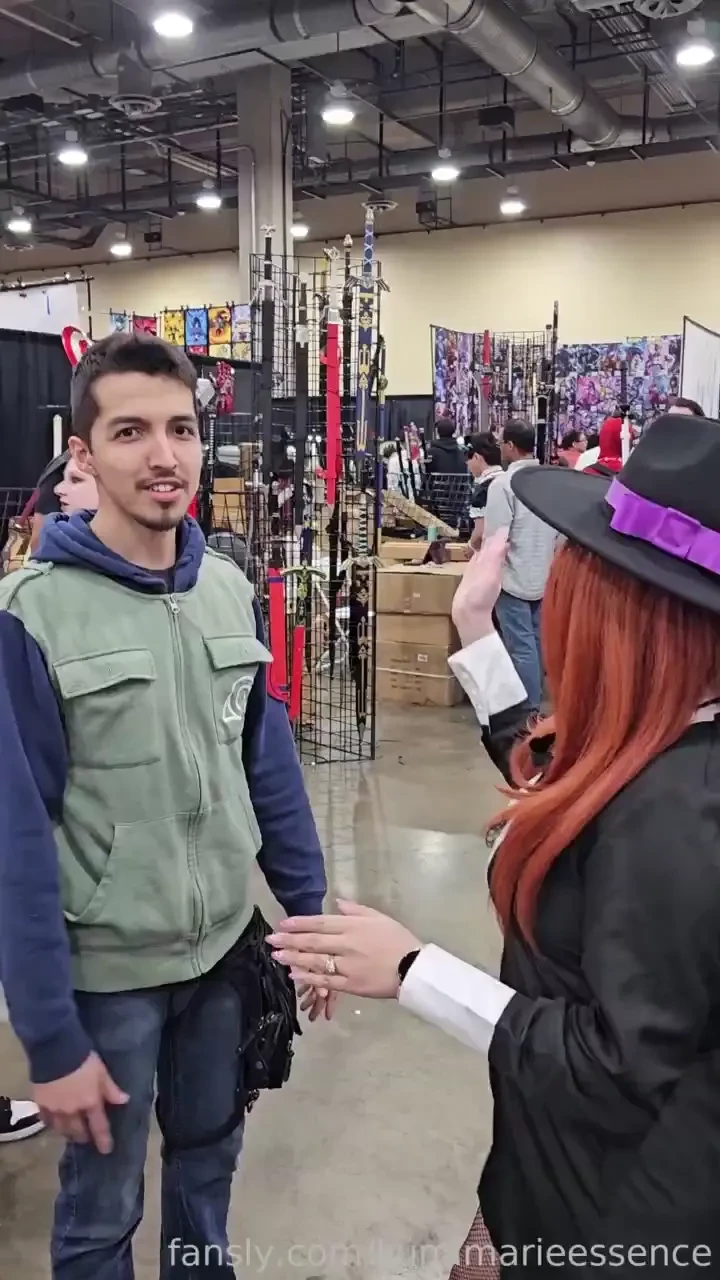 If you ever encounter me at a convention all you have to do is ask and part 2 