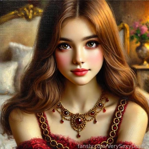How does the neural net see me a noble lady in luxurious jewelry part 1