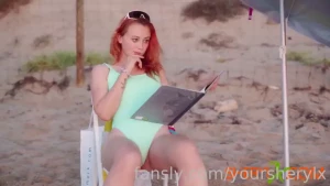 Beach vacation morning yoga and public pee length 3 53 i was doing my