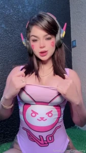 Hot cosplays lingerie games and much just for you cosbunny ebony