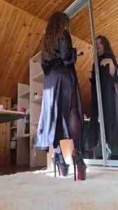 Pantyhose tights legs ass petite young egirl sexy amateur brunette