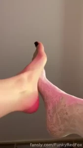 View from my face now feet footfetish selfworship soles tights nylons