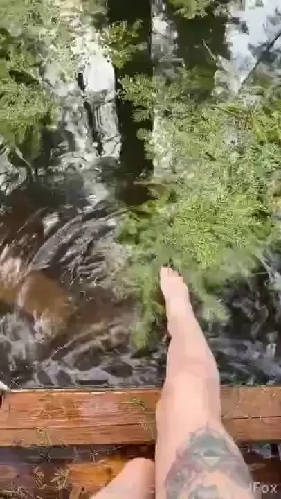That was an amazing spa day in the forest feet footfetish 