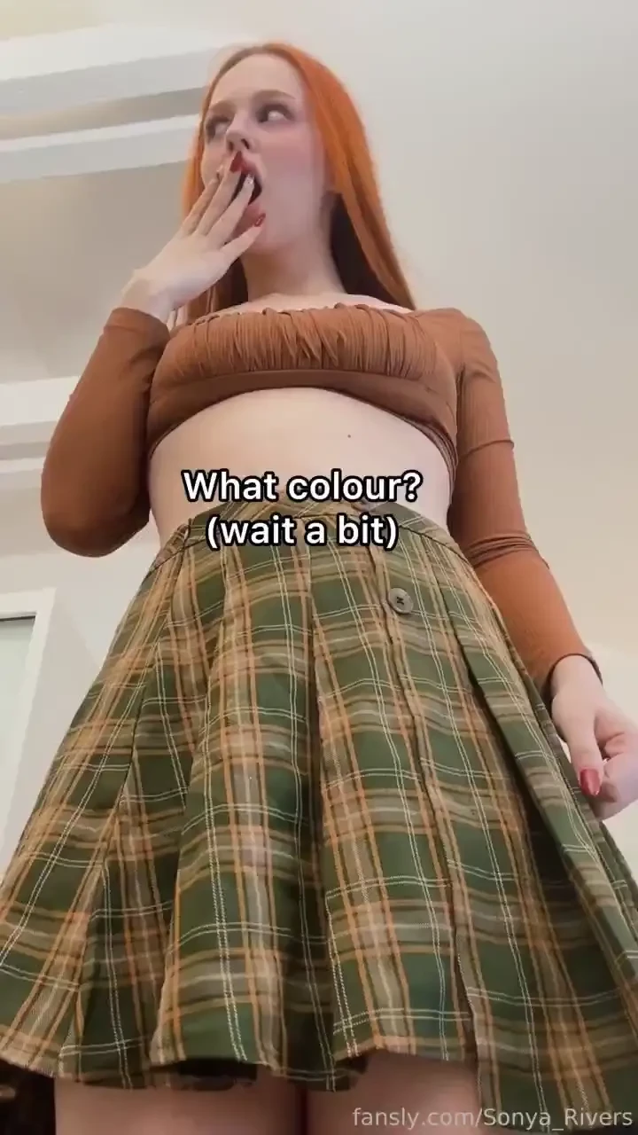 Any guesses ginger cute upskirt college barelylegal bigtits 18yo video 