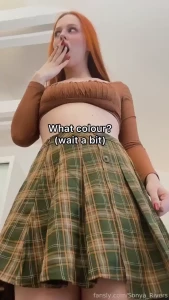 Any guesses ginger cute upskirt college barelylegal bigtits 18yo video