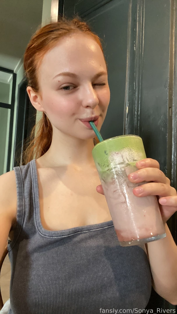 Made a quick stop at starbucks before my workout to try the new matcha part 3 