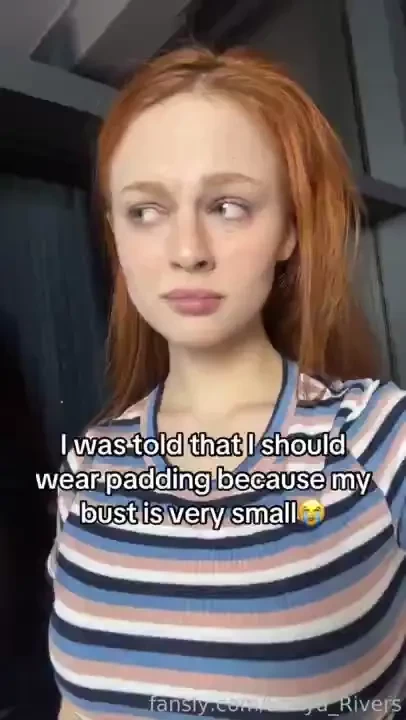 What do you think of my natural size redhead bigboobs bigtits fyp 