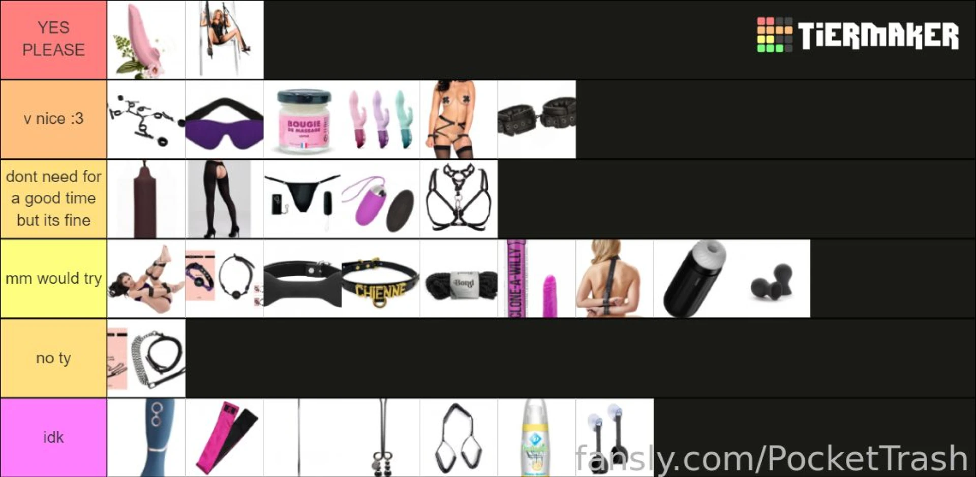 Monday s stream and today s stream we did some tierlists so here are part 2 