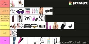 Monday s stream and today s stream we did some tierlists so here are part 2