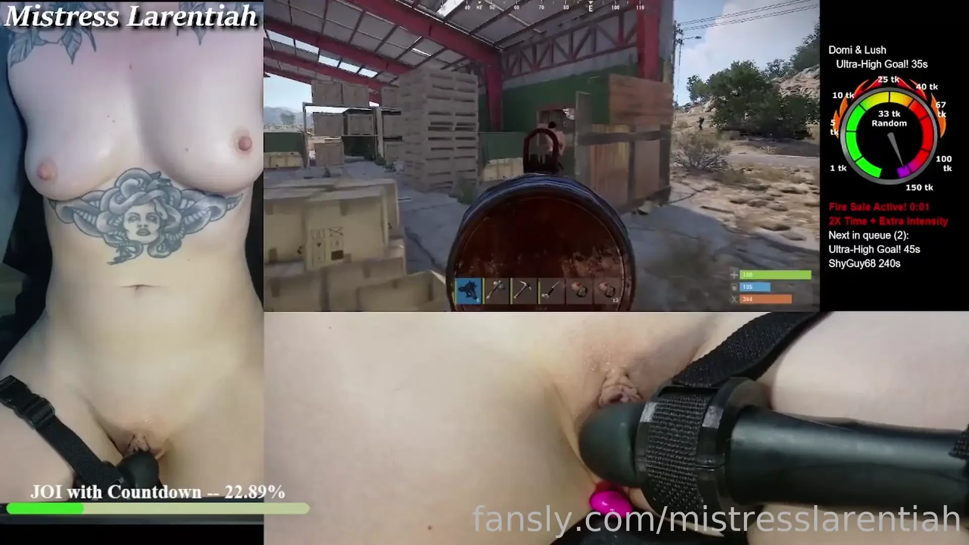 Locked in for the 1v1 and then this happens a perfectly timed tip from 