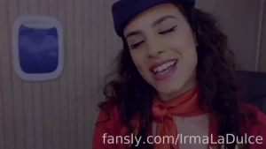 Inappropriate flight attendant nsfw asmr 26 minute video sit back and