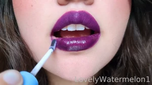 So i wanted to show you guys how a gloss looks on top of a matte