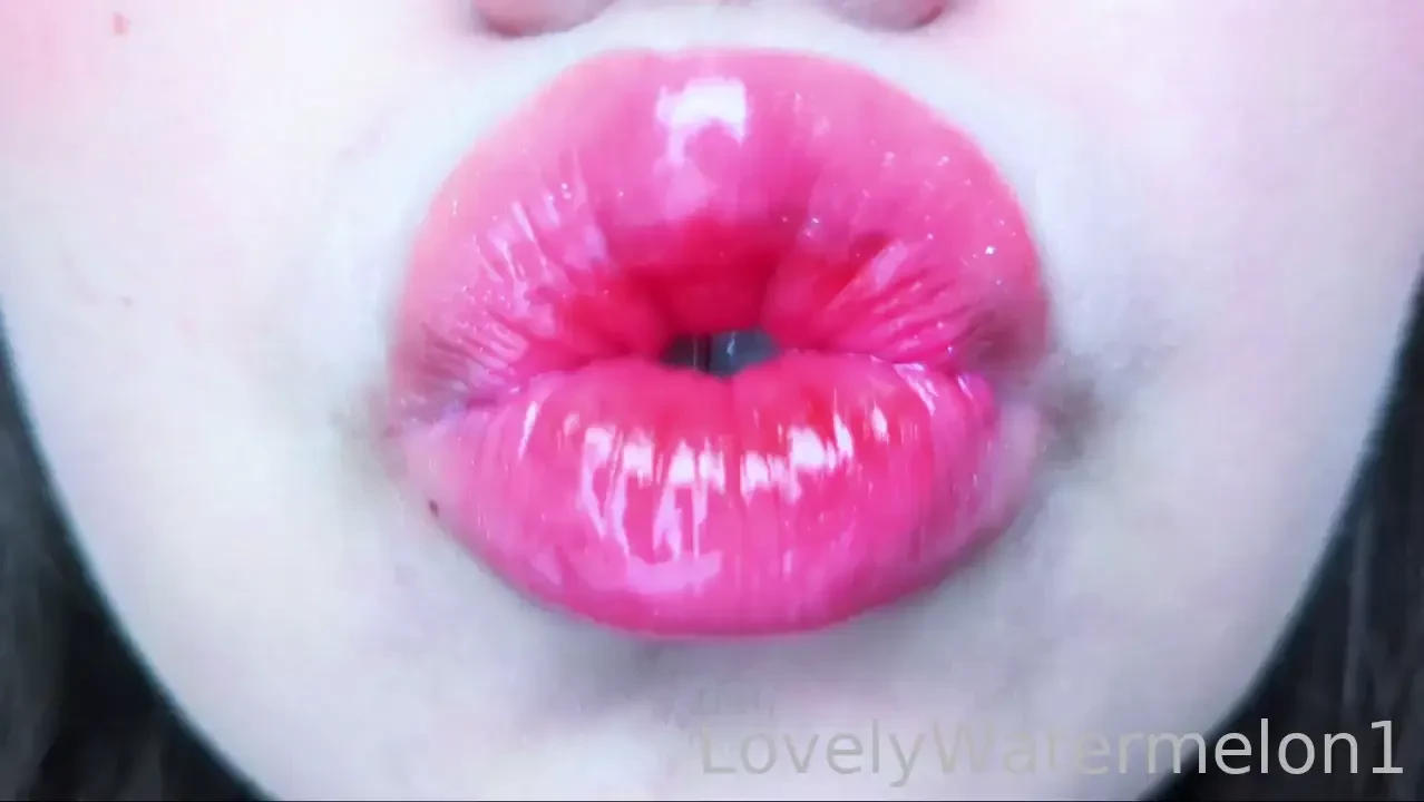 Mmmm be still while i kiss you with my glossy lips don t worry i ll be 