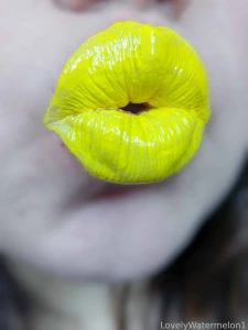 You re lookin awful cute watchin my lips sugar all shiny and yellow