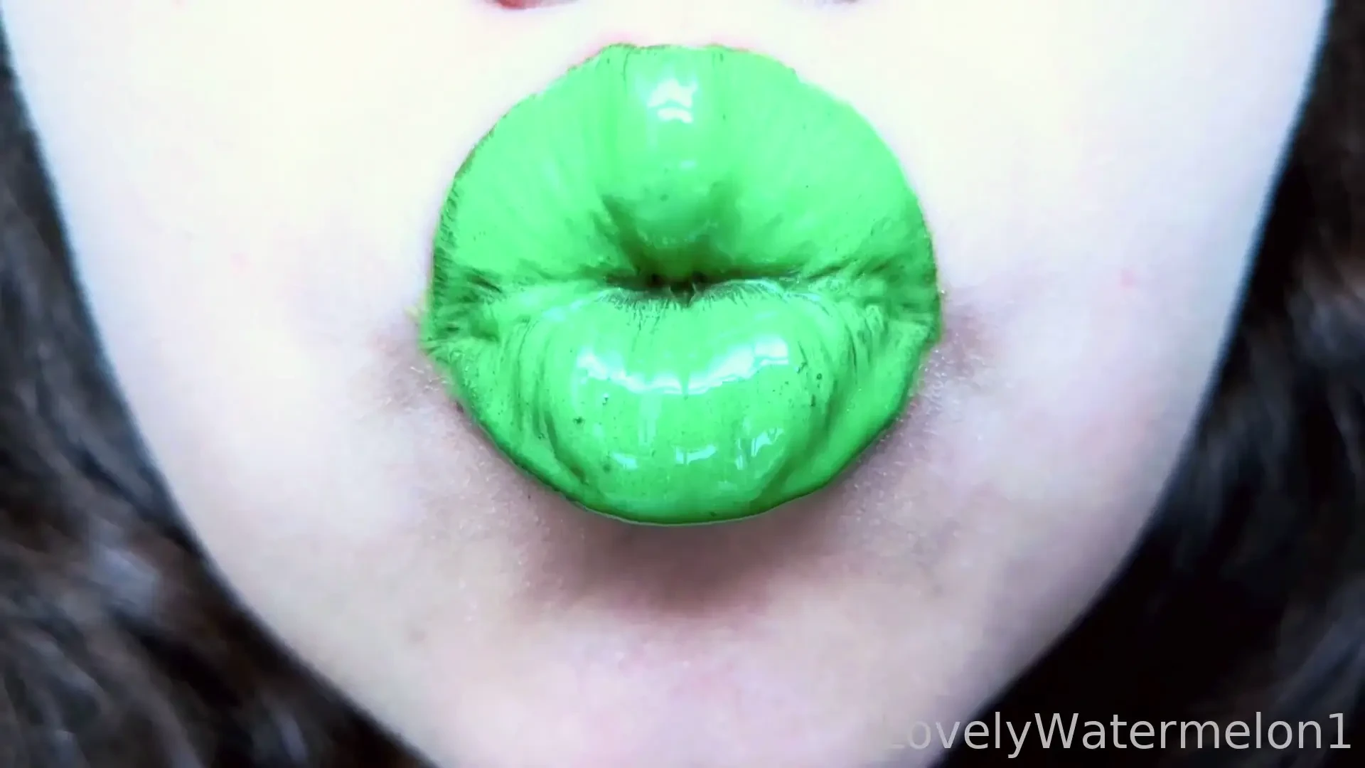 My lips are like grass glades fresh untamed and kissed by the minty 