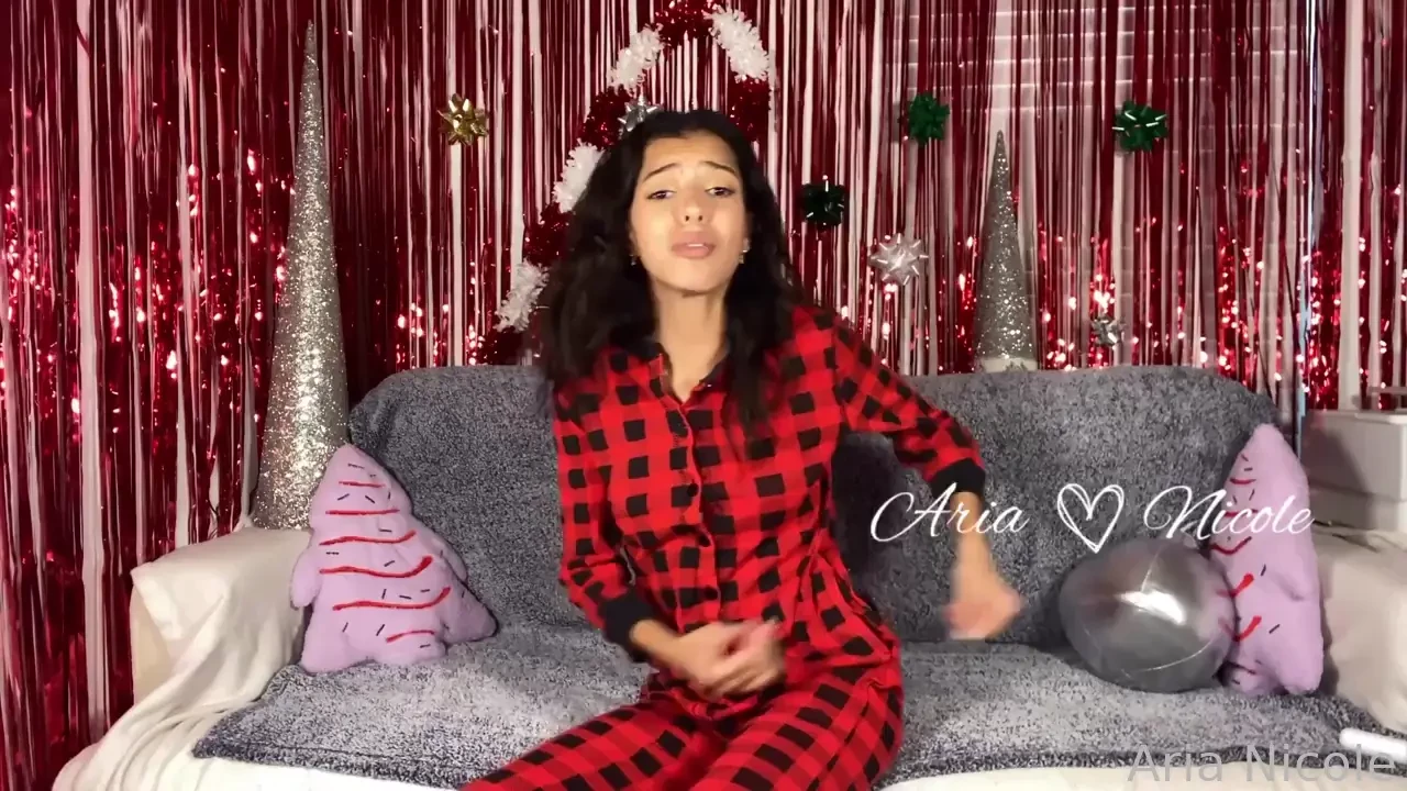 Butt flap mishap - xxxmas day 2 ft aria nicole it s your first 