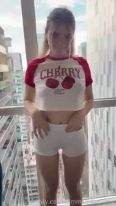 Do you wanna see my cherries fyp teen 18 cutie blonde cameltoe