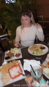 Guess what s on my face fyp teen cutie 18 cum blonde blueeyes canadian