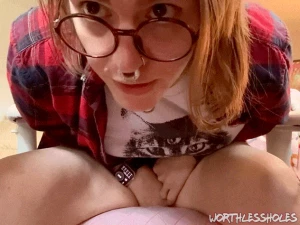 Suuuppppper horny thinking about how swollen my peehole still is from part 3