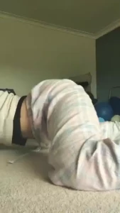 I know i can t twerk but just me rolling on the floor having some fun