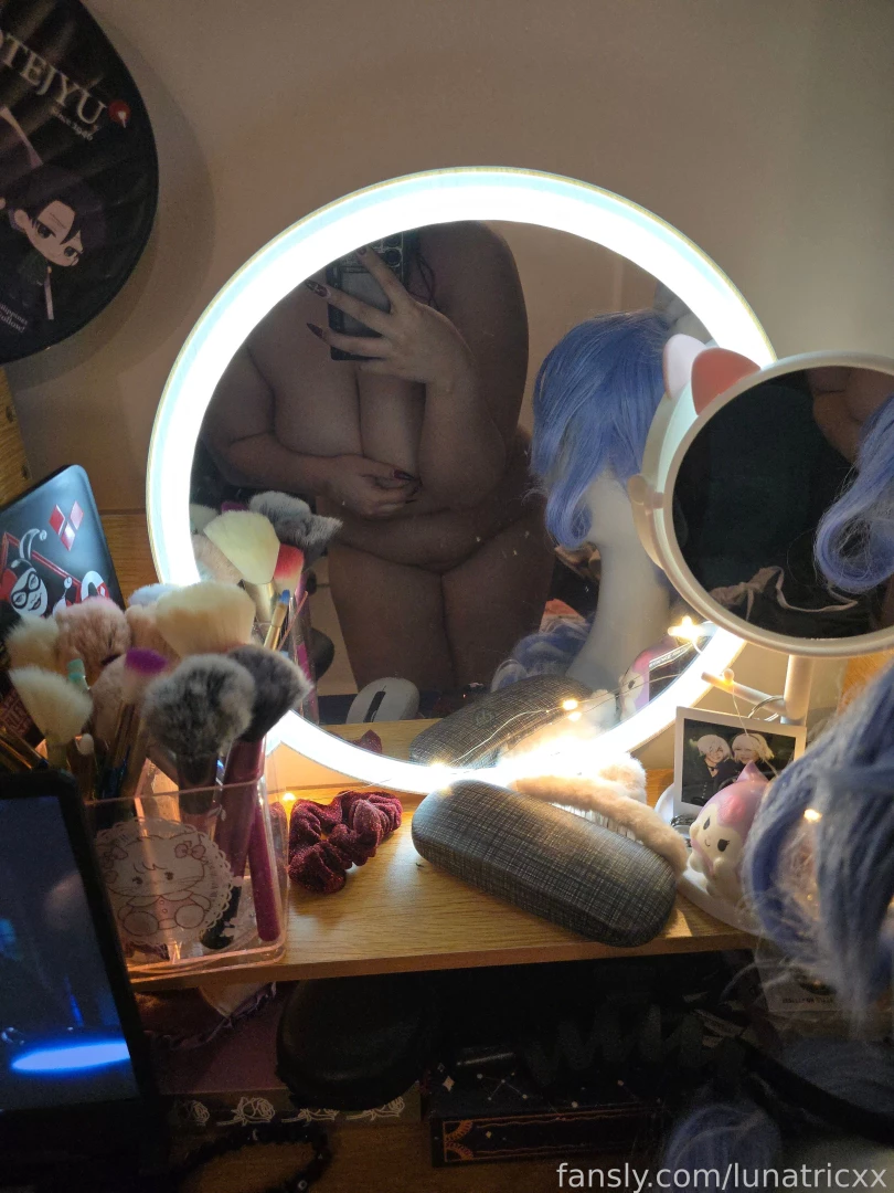 I love my new vanity and setup fyp nude shower bbw boobs curvy 