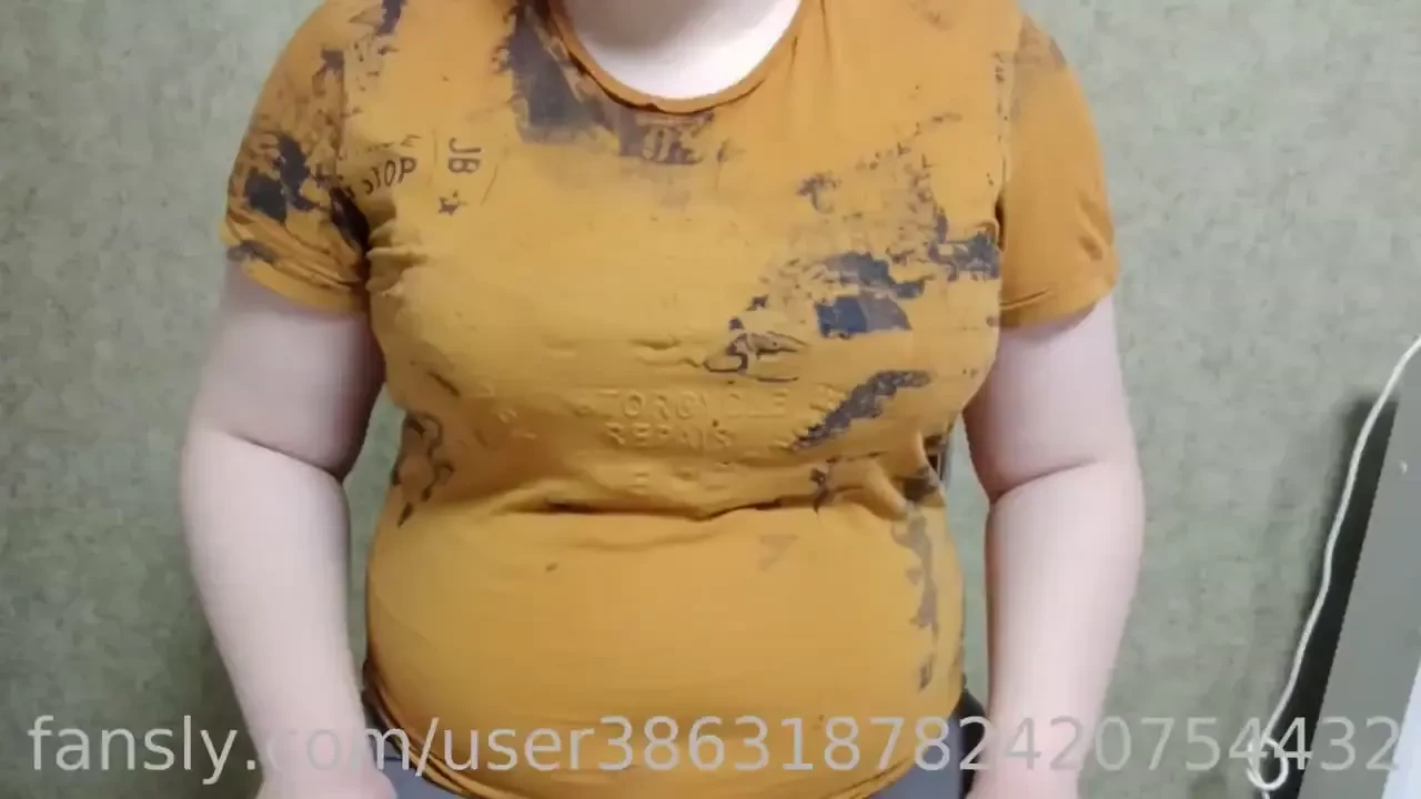 Chubby gorgeous girl fat belly belly part 1 