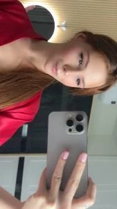 My morning a red silk robe and nothing extra do you like fyp natural