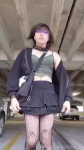 Oh nooo the wind keeps blowing my skirt up trans alt transgirl