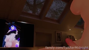 Ngl seeing starnebulahvr stroking their hard cock turns me on so much
