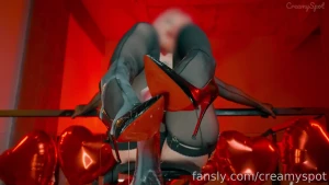 Normal footjob has already become boring how about heels heels