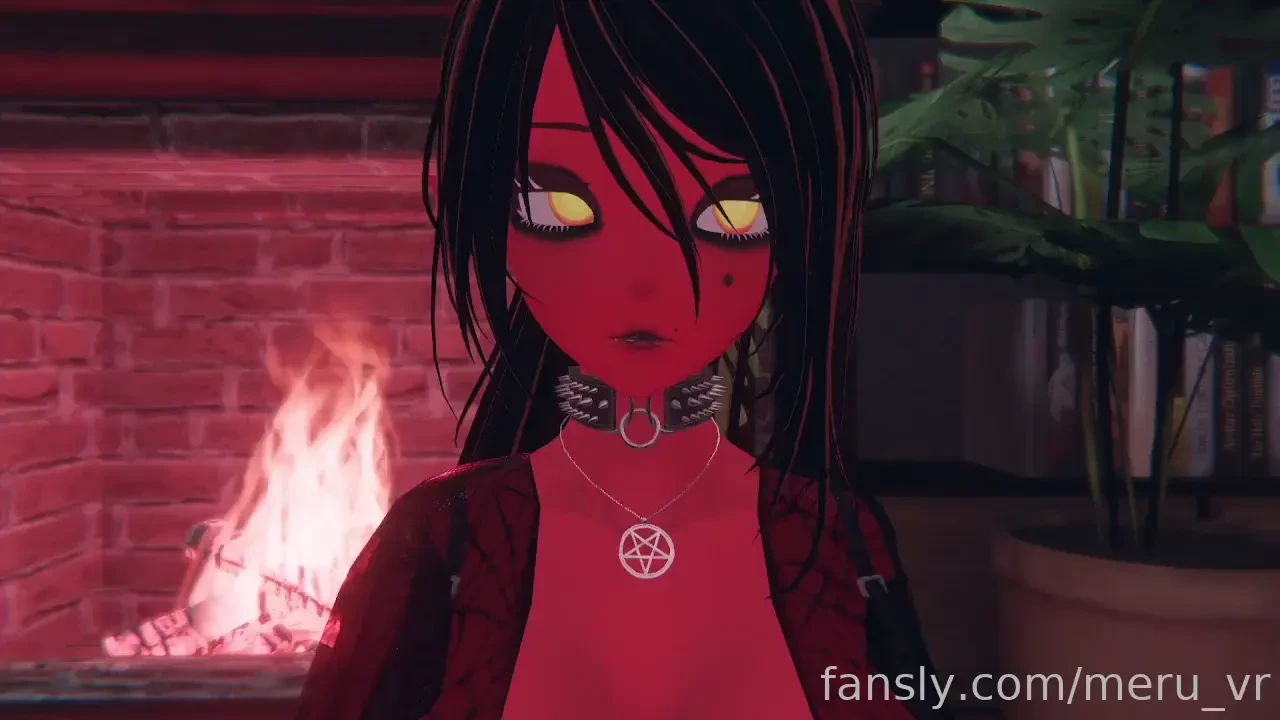 Asmr stream announcement meru succubus lewdtuber 3d comfy 
