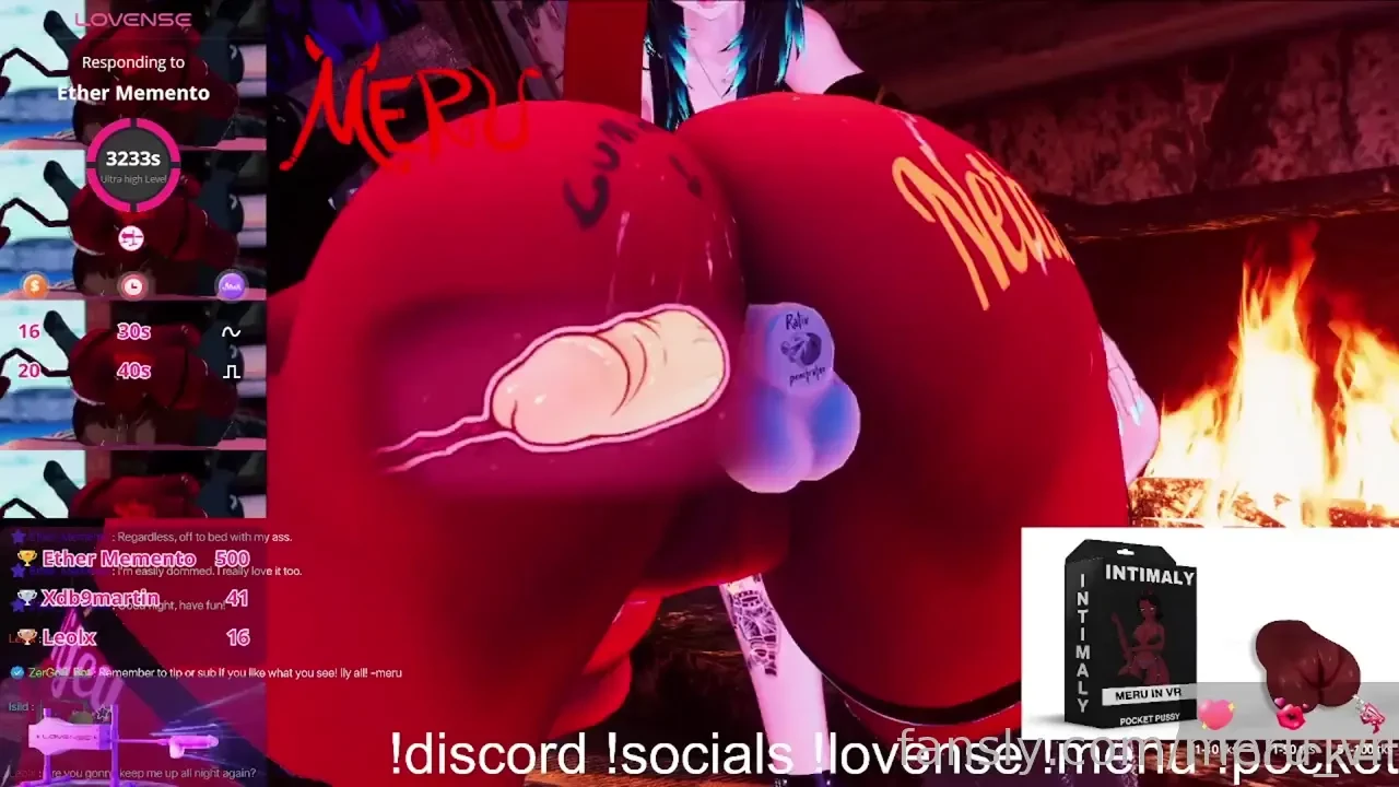 Just a snippet from last night s stream when i was on my fuckmachine 