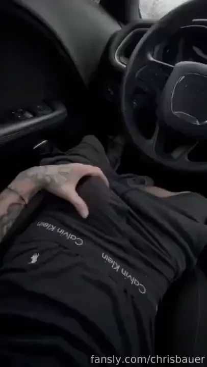 Car strip tease dirty talk 