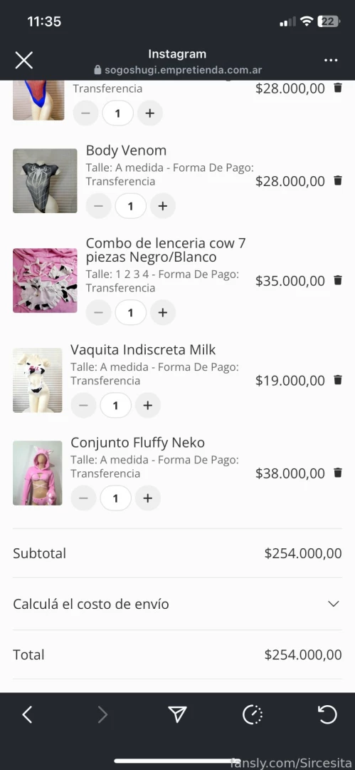 I put some new cosplay things on my wish list send a tip and send me a 
