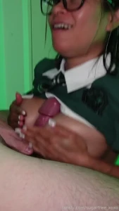 Making it up to the headmaster fyp cosplay asian glasses young teen