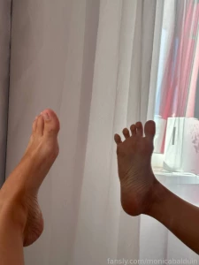 I love looking at my feet and you babyface goddess mistress sporty