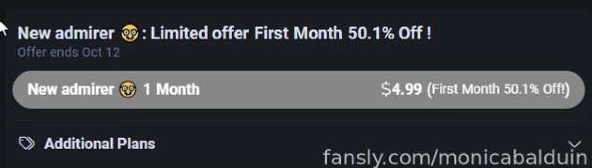 I started a promotion there will be 5 days of my armpits only but for part 1 