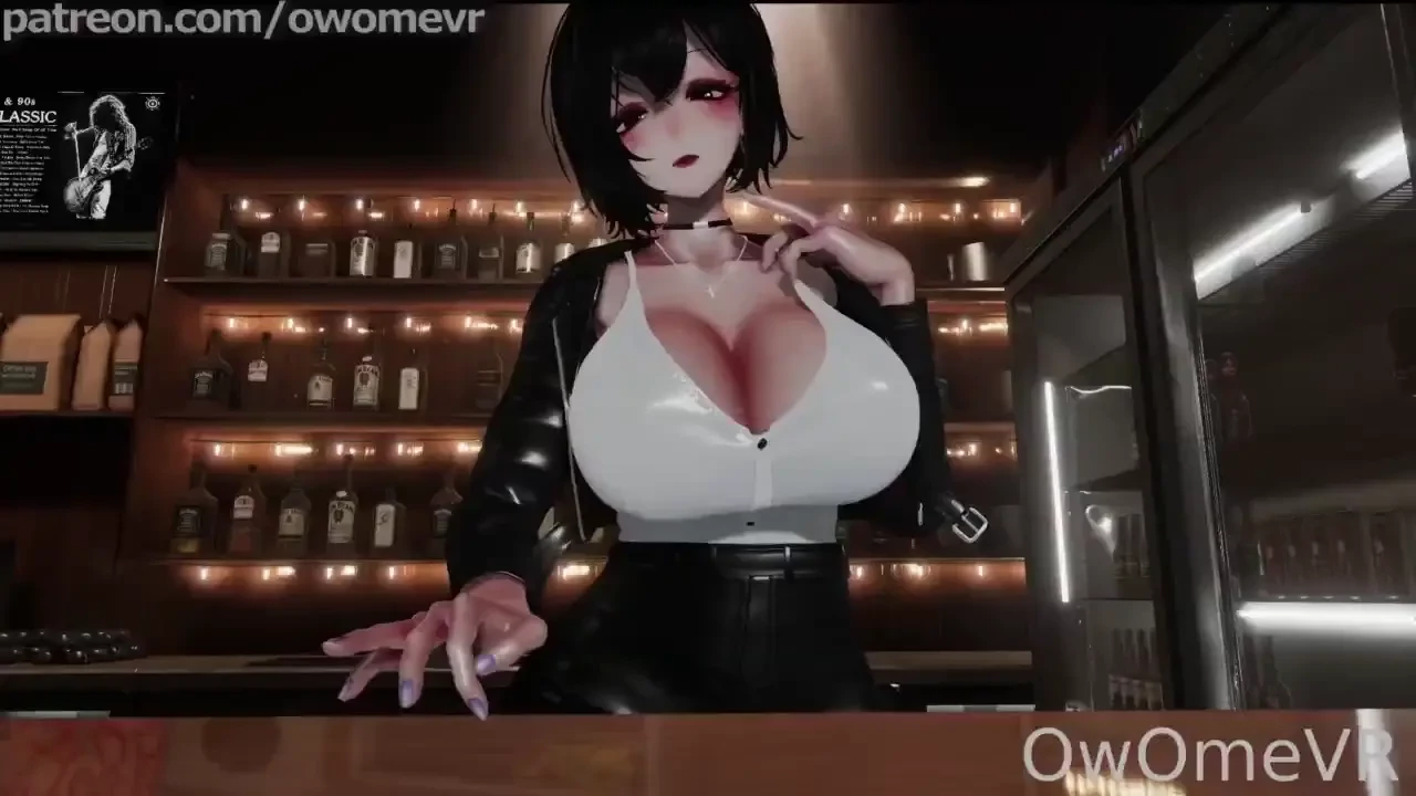 Horny barkeeper makes you pay for drinks with a creampie in her wet 
