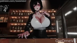Horny barkeeper makes you pay for drinks with a creampie in her wet
