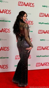 On the red carpet tonight with two nominations thank you to all of you part 1