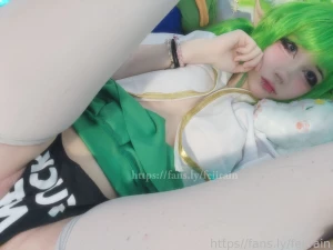 That tasted purple cosplay egirl petite leagueoflegends cute part 3