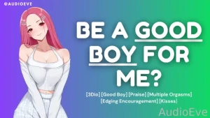 F4m binaural good boy joi 3dio mommy dom good boy praise moaning