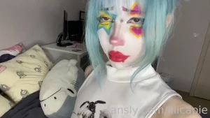 I m just a chill clown girl cosplay ahegao cute clown young animegirl