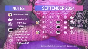 Calendar for september lets make the most of the month together how