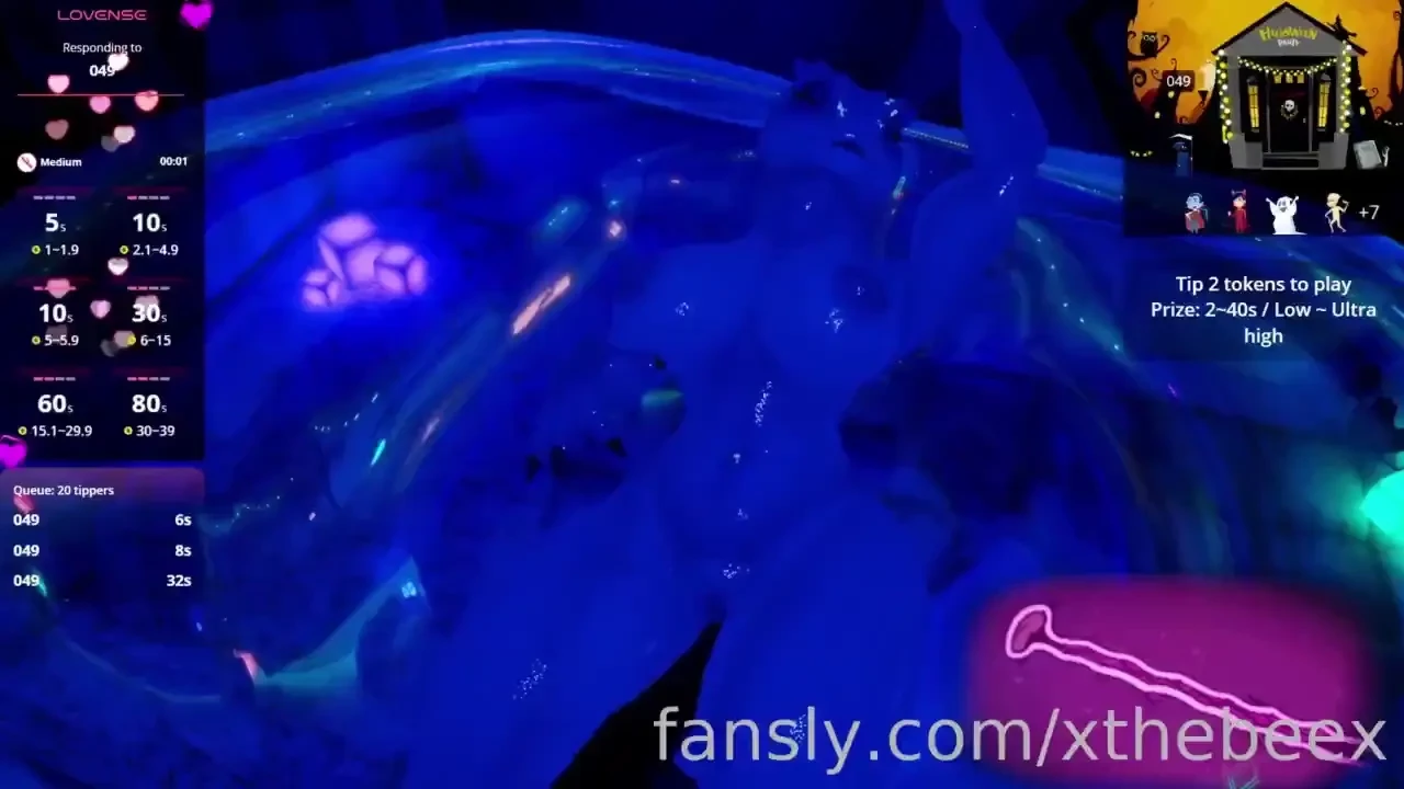 Vod 10 30 - over stim - moaning - cum count - lots of wiggles - 