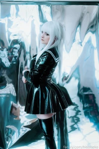 The vinyl seifuku set shot by rudyphototaker i m so so proud of this part 11