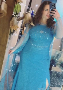 Tried a little elsa costume and it just is not it sometimes outfits part 5